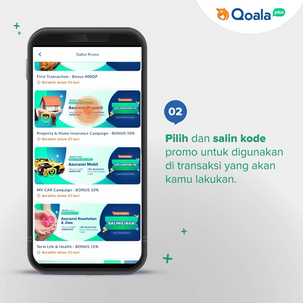 Pilih dan Salin Kode Promo yang Kamu Inginkan